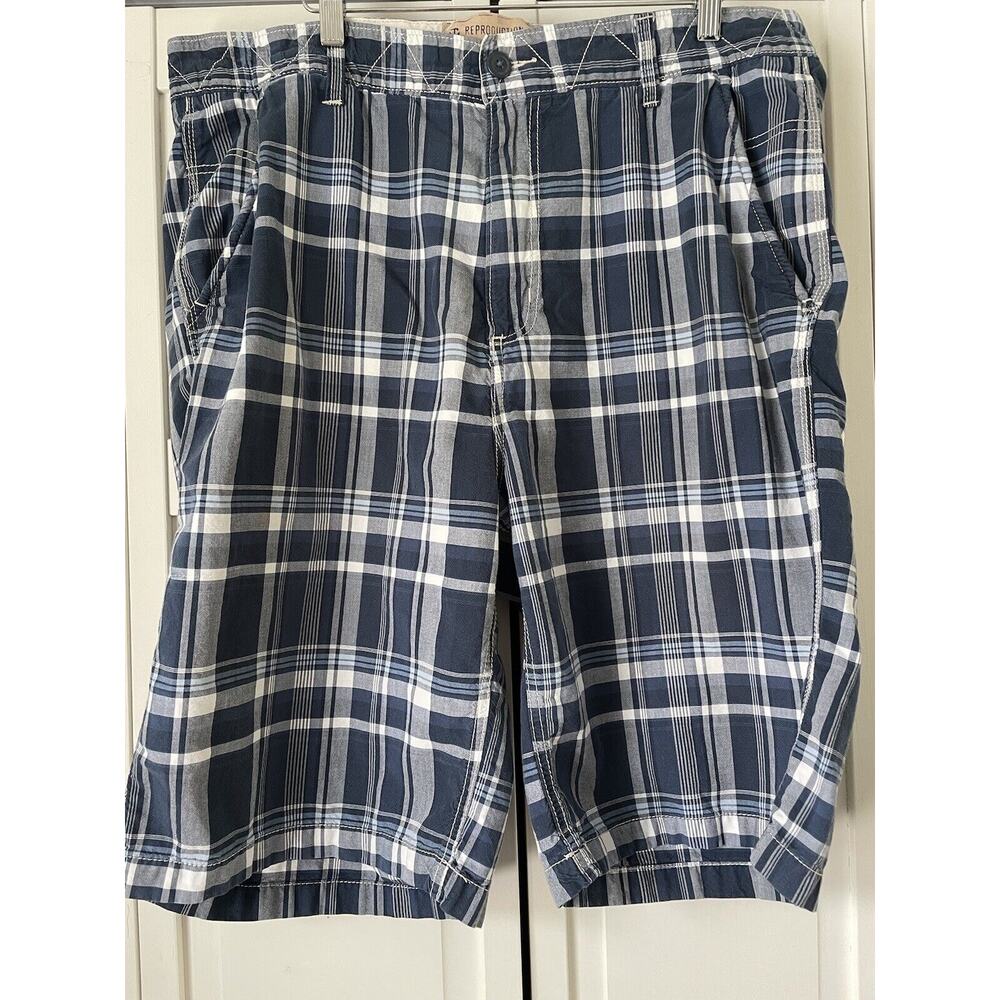 Nautica Jeans Co Short 40 Blue Type N Workwear Cold Weather Deck Mens EUC